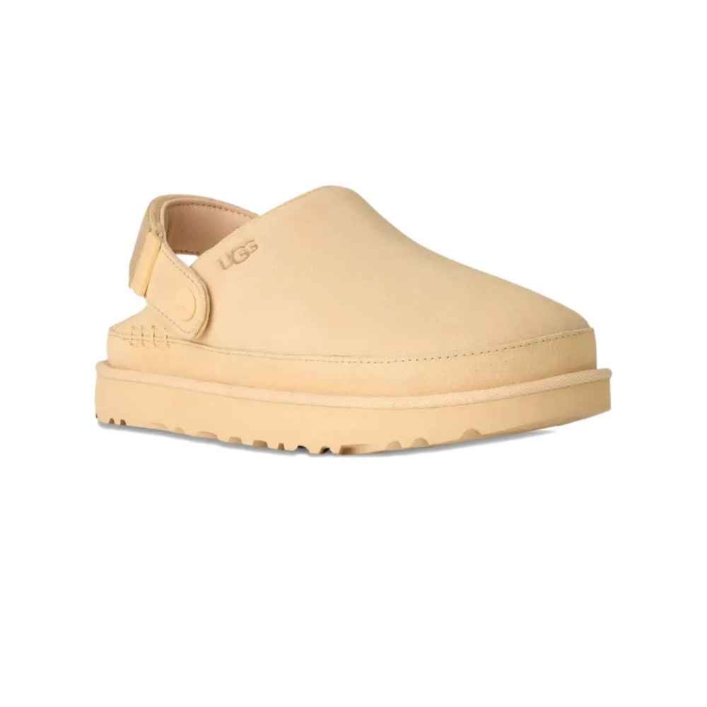 UGG WOMEN’S GOLDENSTAR SLIP ON SLINGBACK CLOG IN PALE BUTTERCUP SIZE 7